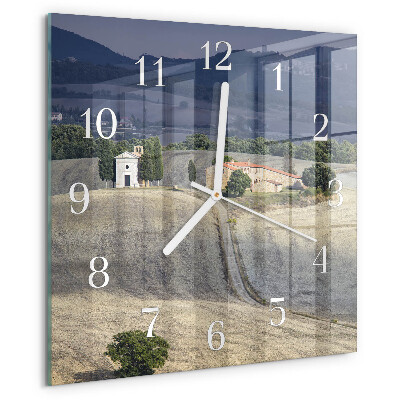 Orologio quadrato Paesaggio