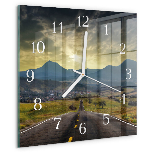 Orologio quadrato Sentiero delle Montagne