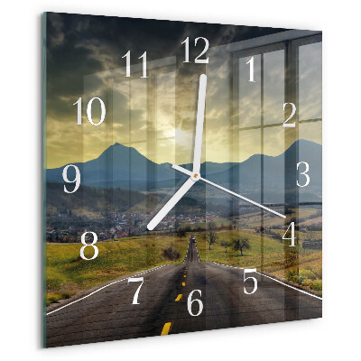 Orologio quadrato Sentiero delle Montagne