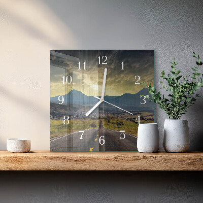 Orologio quadrato Sentiero delle Montagne