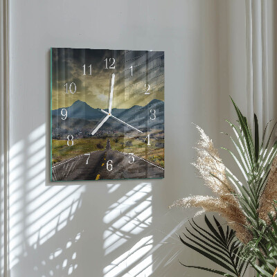 Orologio quadrato Sentiero delle Montagne
