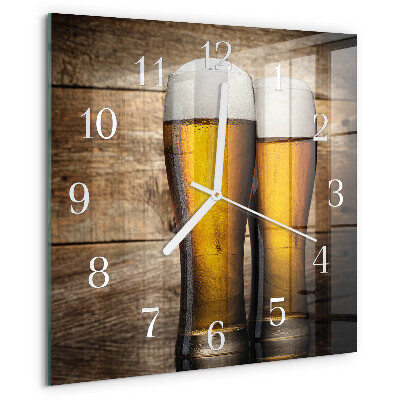 Orologio quadrato Birra