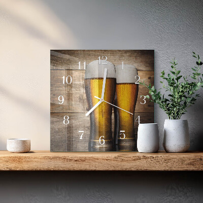 Orologio quadrato Birra