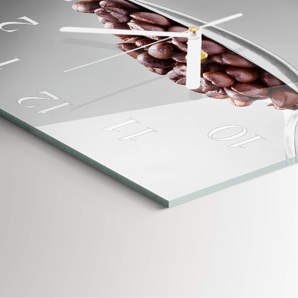 Orologio quadrato Un cucchiaio di caffè