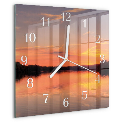 Orologio quadrato Tramonto