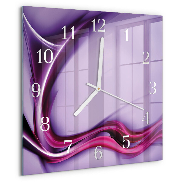 Orologio quadrato Astrazione