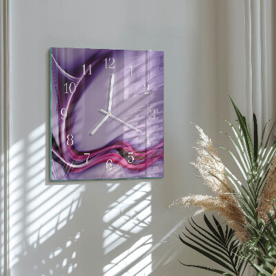 Orologio quadrato Astrazione