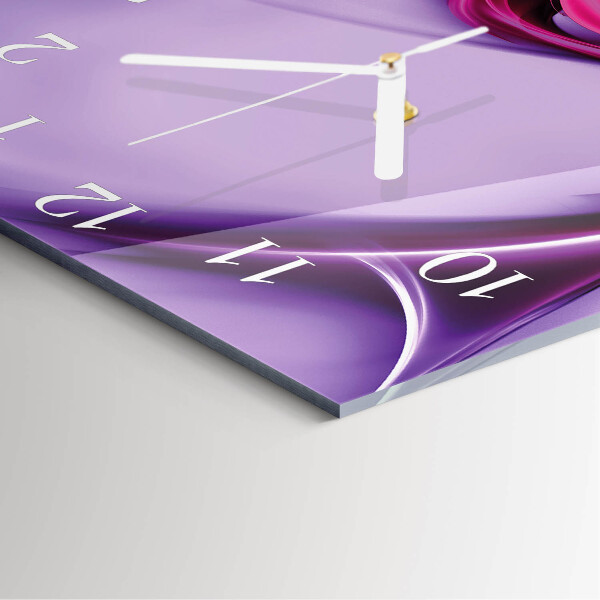 Orologio quadrato Astrazione