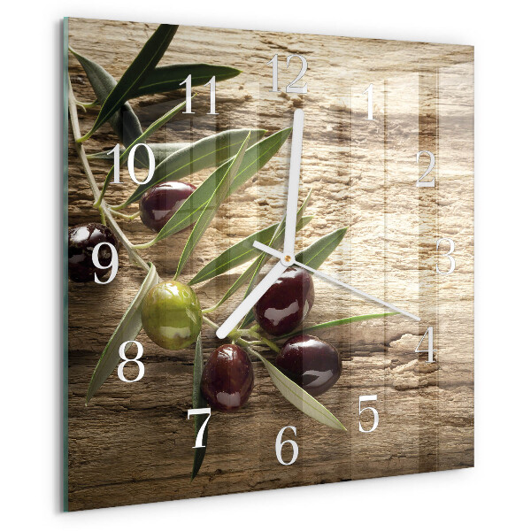 Orologio quadrato Olive
