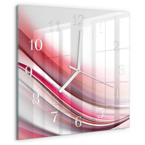 Orologio quadrato Astrazione