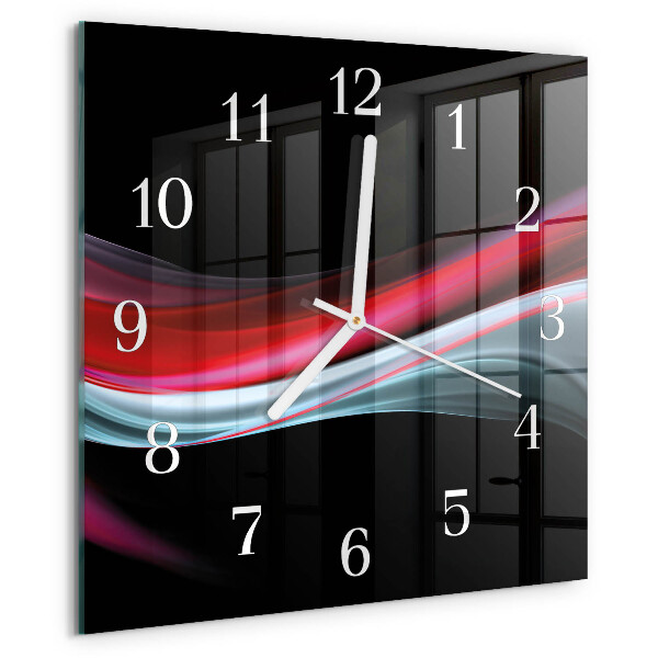 Orologio quadrato Astrazione