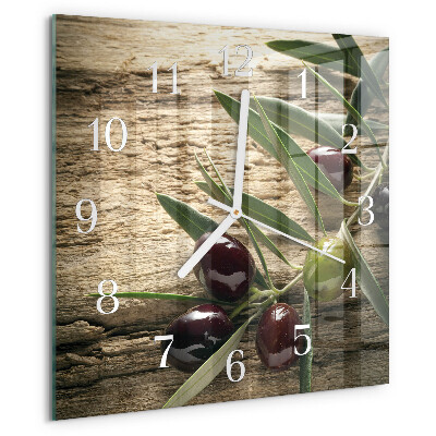 Orologio quadrato Olive