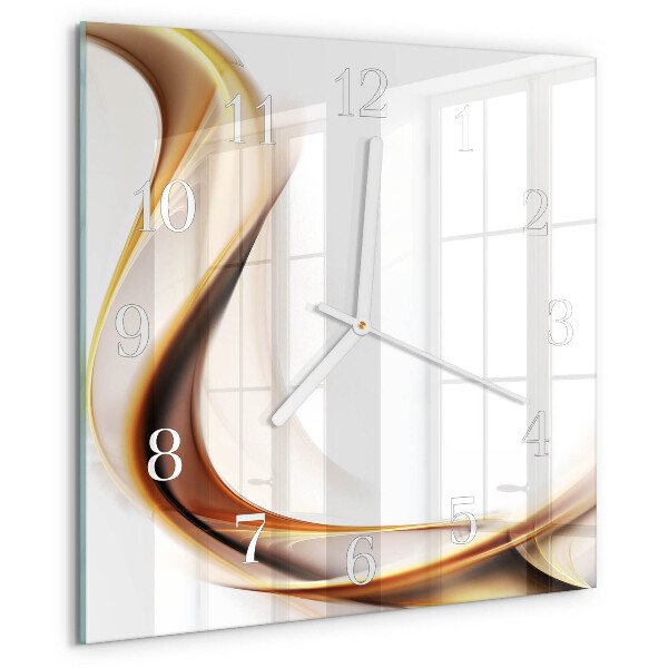 Orologio quadrato Astrazione