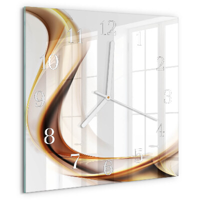 Orologio quadrato Astrazione