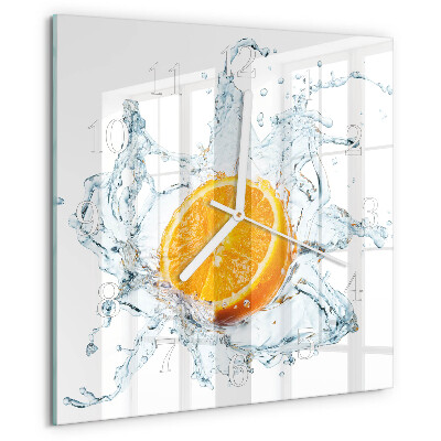 Orologio quadrato Acqua