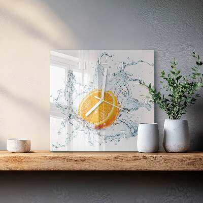 Orologio quadrato Acqua