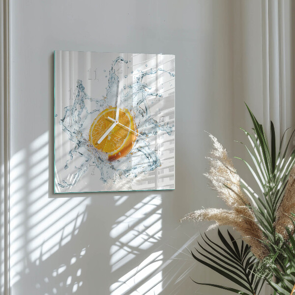 Orologio quadrato Acqua
