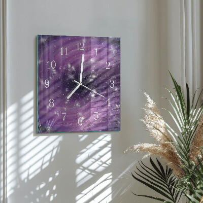 Orologio quadrato Astrazione