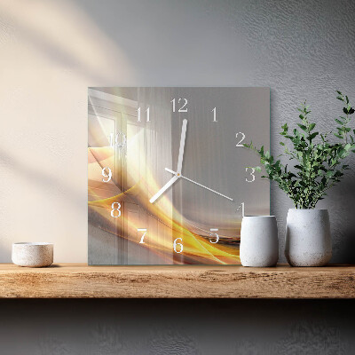 Orologio quadrato Astrazione