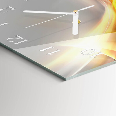 Orologio quadrato Astrazione