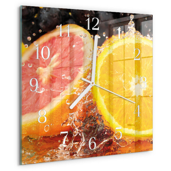 Orologio quadrato Frutta