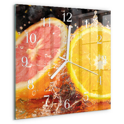 Orologio quadrato Frutta