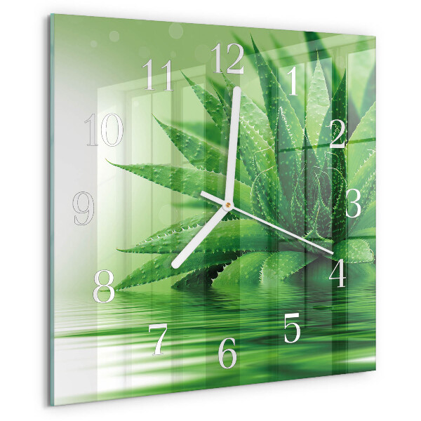 Orologio quadrato Aloe