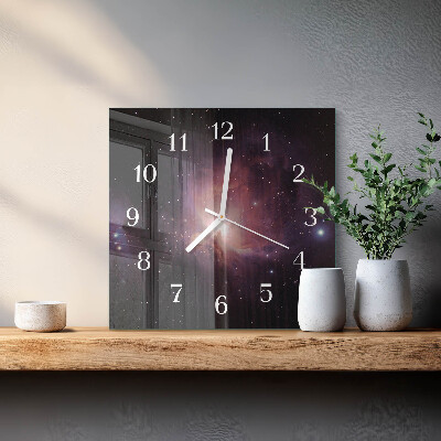 Orologio quadrato Spazio