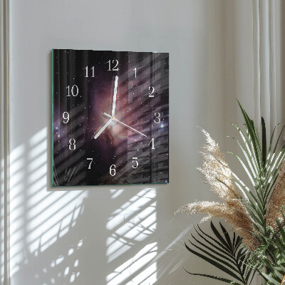 Orologio quadrato Spazio