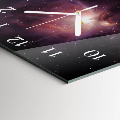Orologio quadrato Spazio