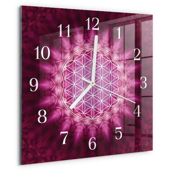 Orologio quadrato Astrazione