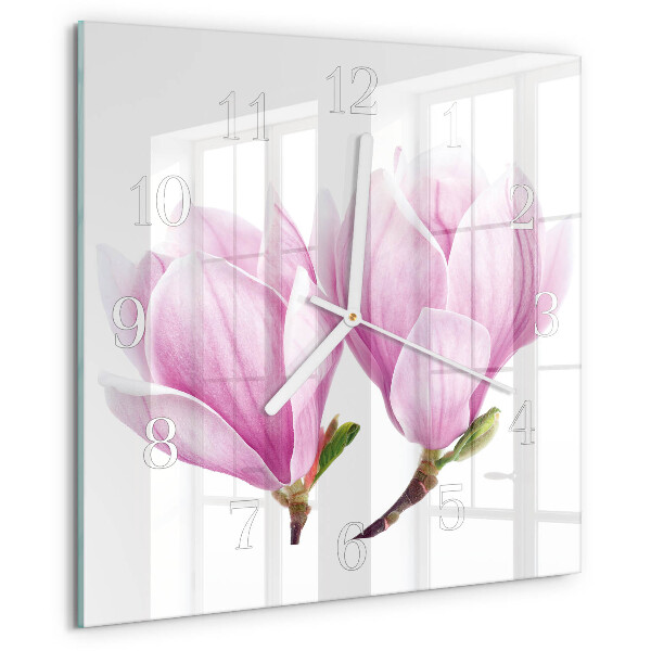 Orologio quadrato Magnolia