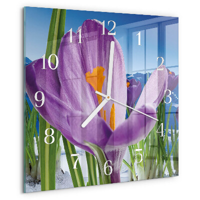 Orologio quadrato Primavera
