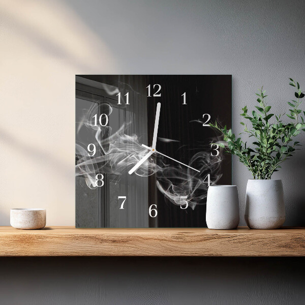 Orologio quadrato Fumo
