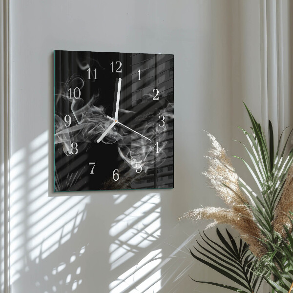 Orologio quadrato Fumo