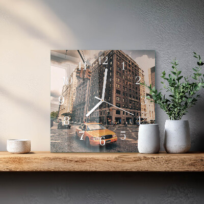 Orologio quadrato Taxi