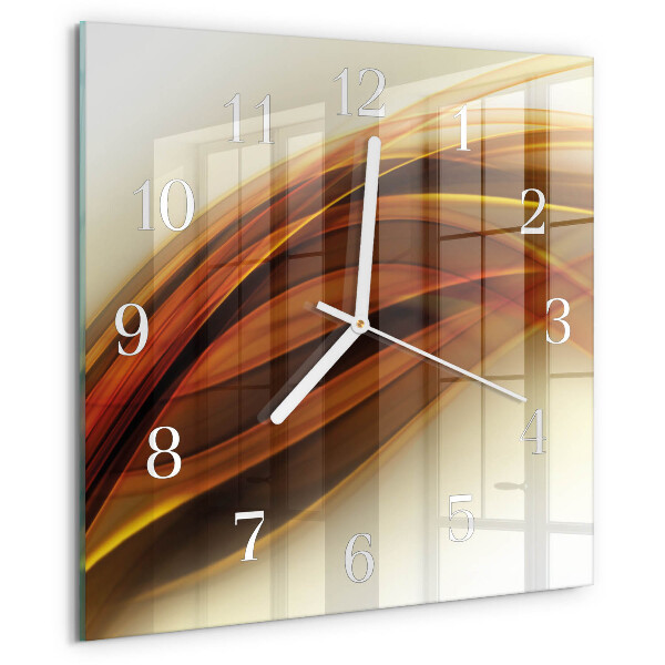 Orologio quadrato Astrazione