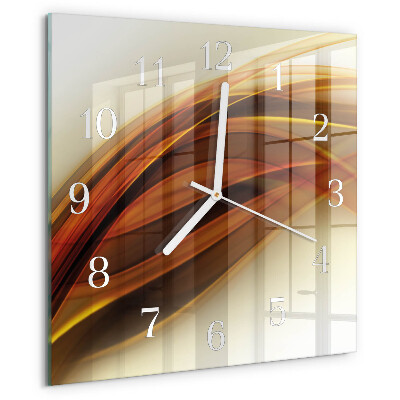 Orologio quadrato Astrazione