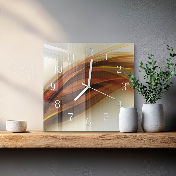 Orologio quadrato Astrazione