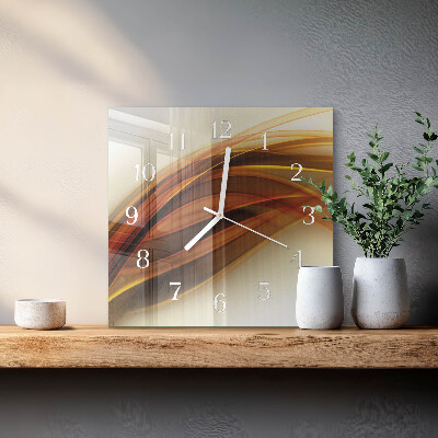 Orologio quadrato Astrazione