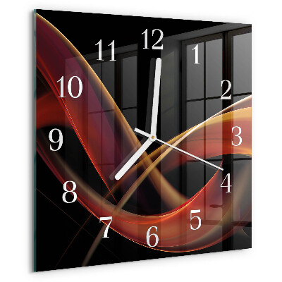 Orologio quadrato Astrazione