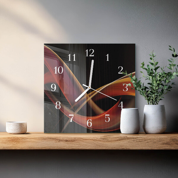 Orologio quadrato Astrazione