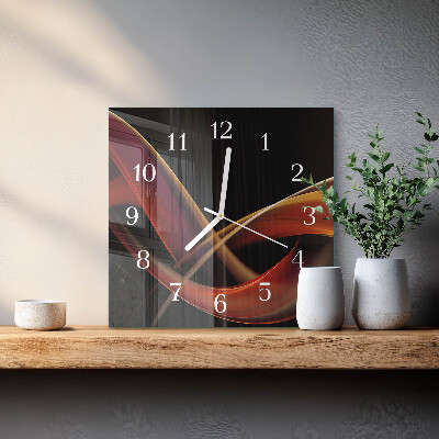 Orologio quadrato Astrazione