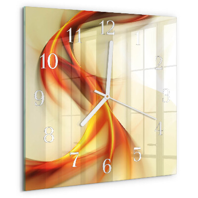 Orologio quadrato Astrazione