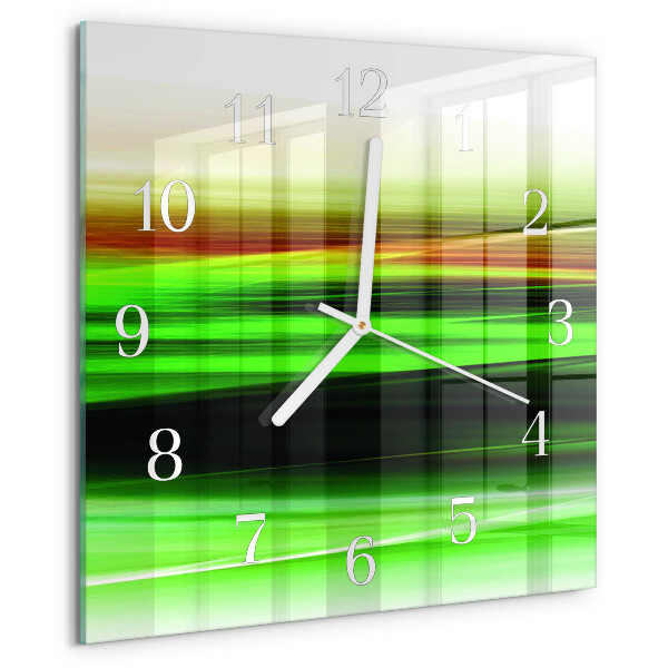 Orologio quadrato Astrazione