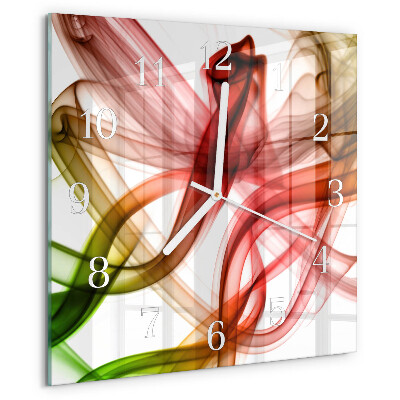 Orologio quadrato Astrazione