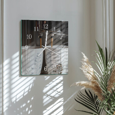 Orologio quadrato Macchina da caffè