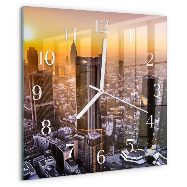 Orologio quadrato Tramonto