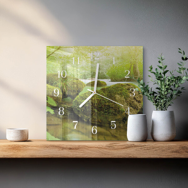 Orologio quadrato Natura
