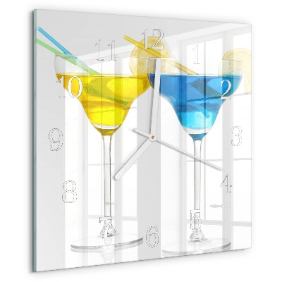 Orologio quadrato Cocktail